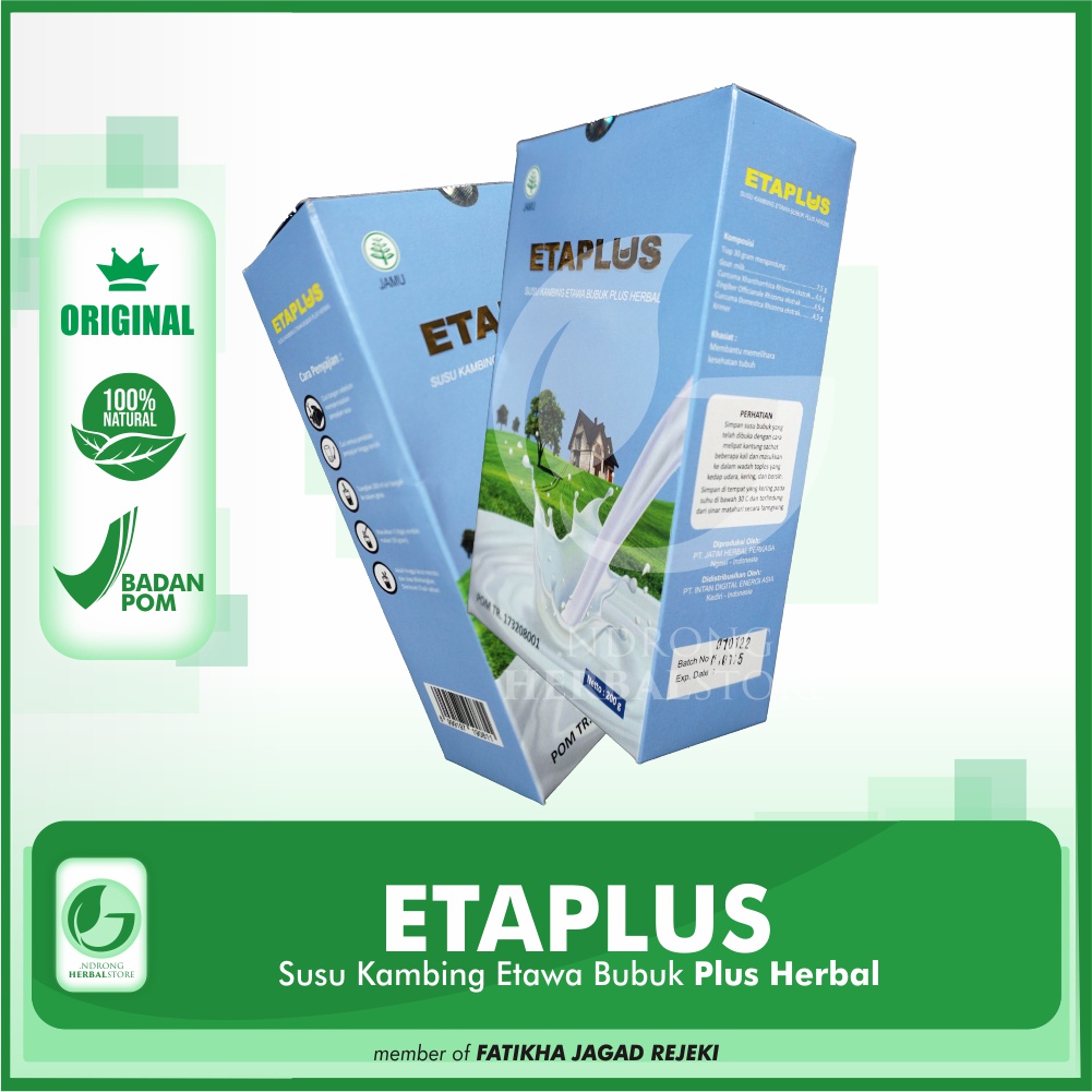 

ETAPLUS SUSU KAMBING|ETAWAKU RENDAH GULA|OBESITAS|KEMBUNG MUAL|SUSU BUBUK