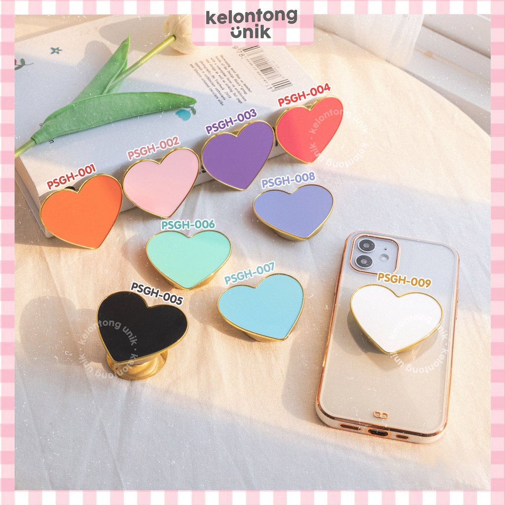 HEART - Griptok Gold Plating/ Phone Holder/ Phone Grip