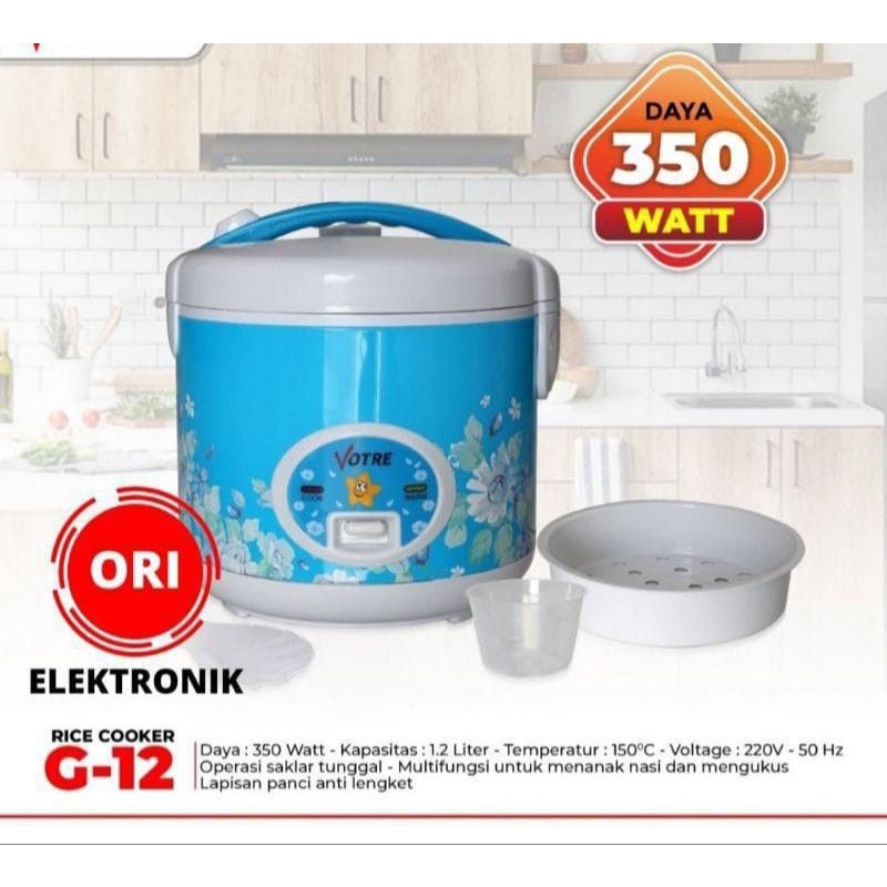 Magic Com Votre 1L 3in1 / Rice Cooker Votre 1Liter