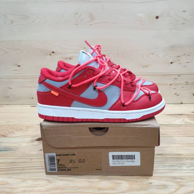 Nike Dunk X Off-White Low University Red