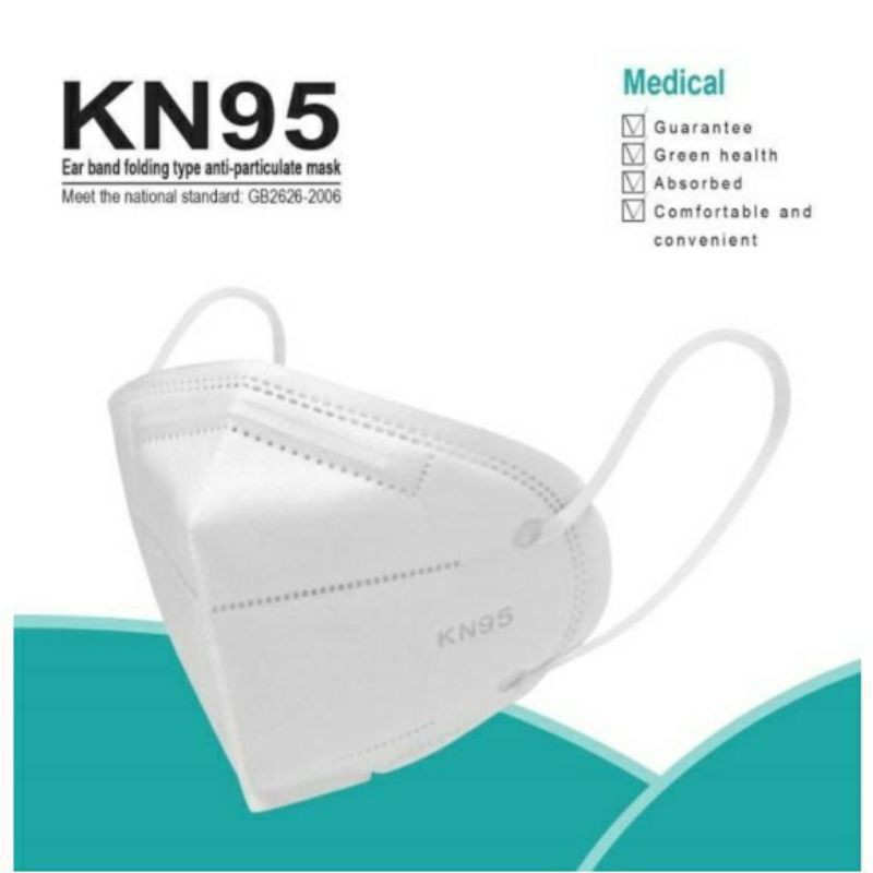 (Grosir)Masker Medis N95 Original Putih Harga 1Pcs(Terima Cod)