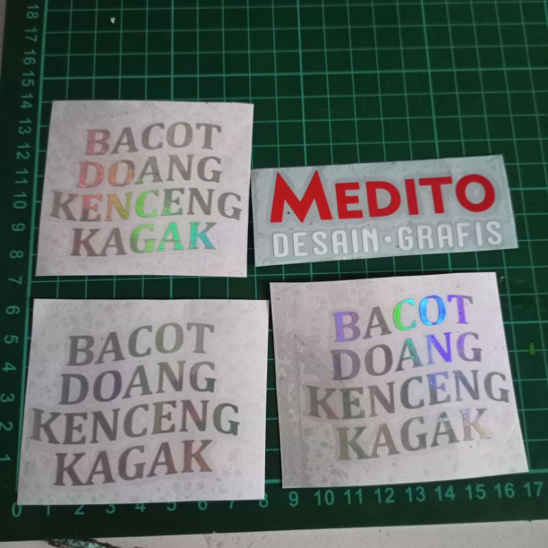 sticker Berisik doang