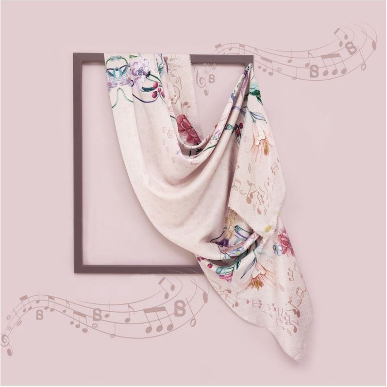 The Nada Square in Fis Buttonscarves