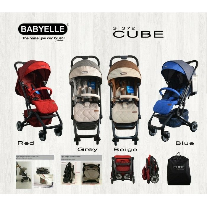 STROLLER BABYELLE CUBE S-372