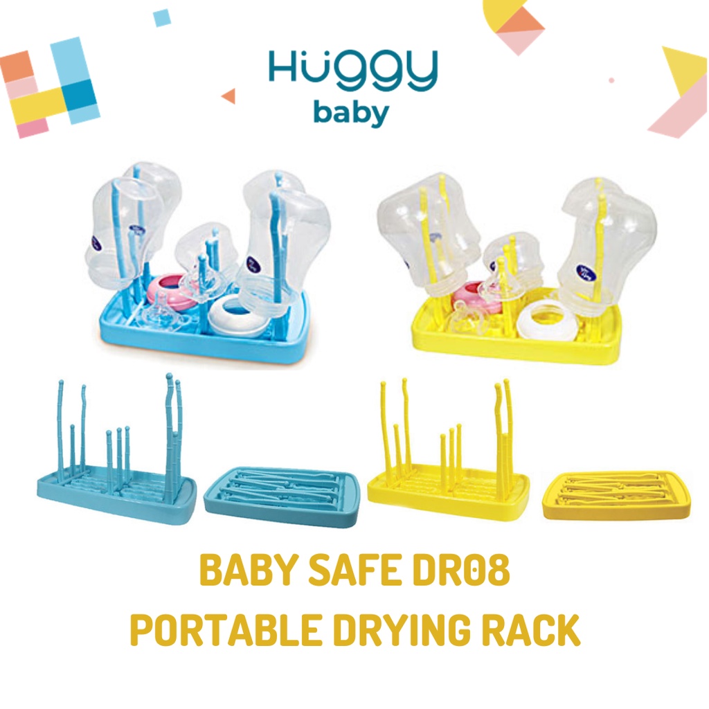 Baby Safe DR08 Portable Drying Rack | Rak Pengering Botol Portable