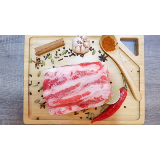 

Daging Sapi Slice Yakiniku / US Beef Shortplate