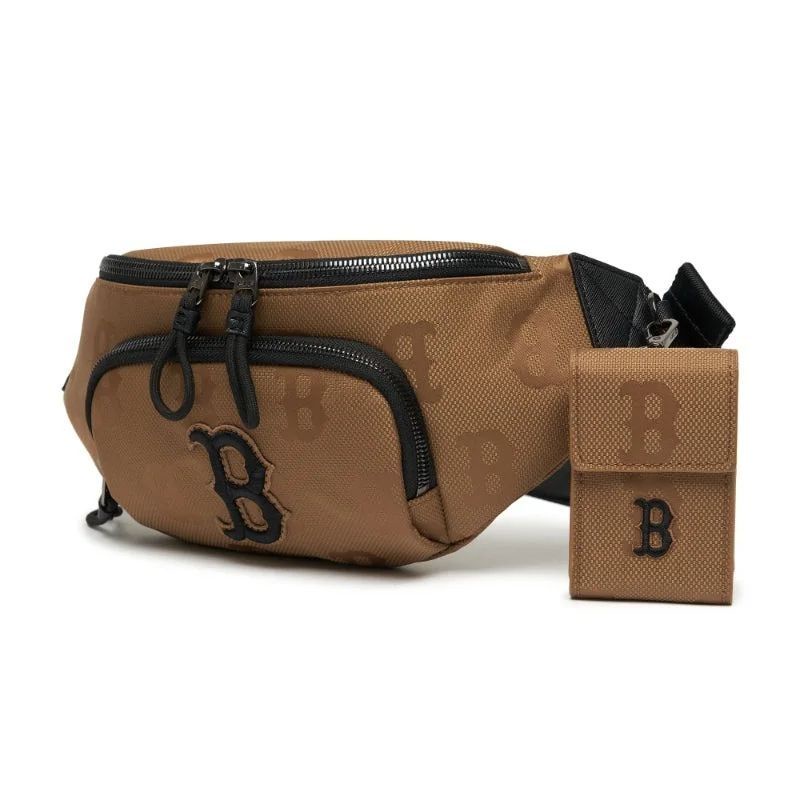 MLB Monogram Nylon Jacquard Hip Sack Bag UNISEX BAG