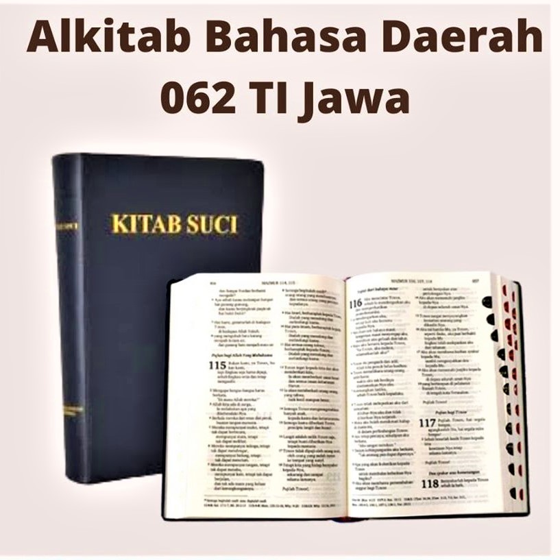 Alkitab Kristen Bahasa Jawa Besar TB 062 LAI Kitab Suci Injil