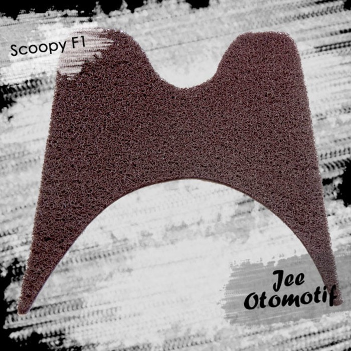 Karpet  Motor Matic     POLOS SCOOPY F1 COKLAT Diskon