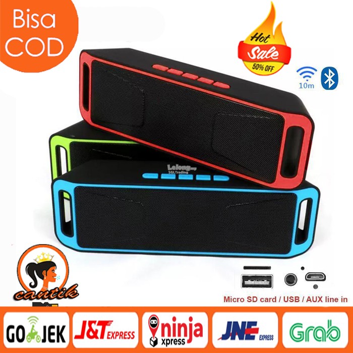 SPEAKER BLUETOOTH A2DP MEGA BASS / SPEAKER BLUETOOTH SC208