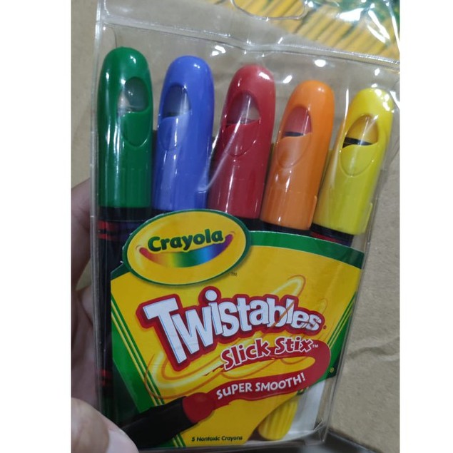 

Crayola Twistables Slick Stix Super smooth