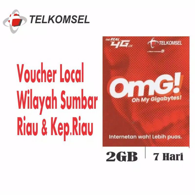 Voucher Telkomsel 1 5gb 2gb Dan 2 5gb Untuk Riau Sumbar Kepri Kirim Voucher Fisik Shopee Indonesia