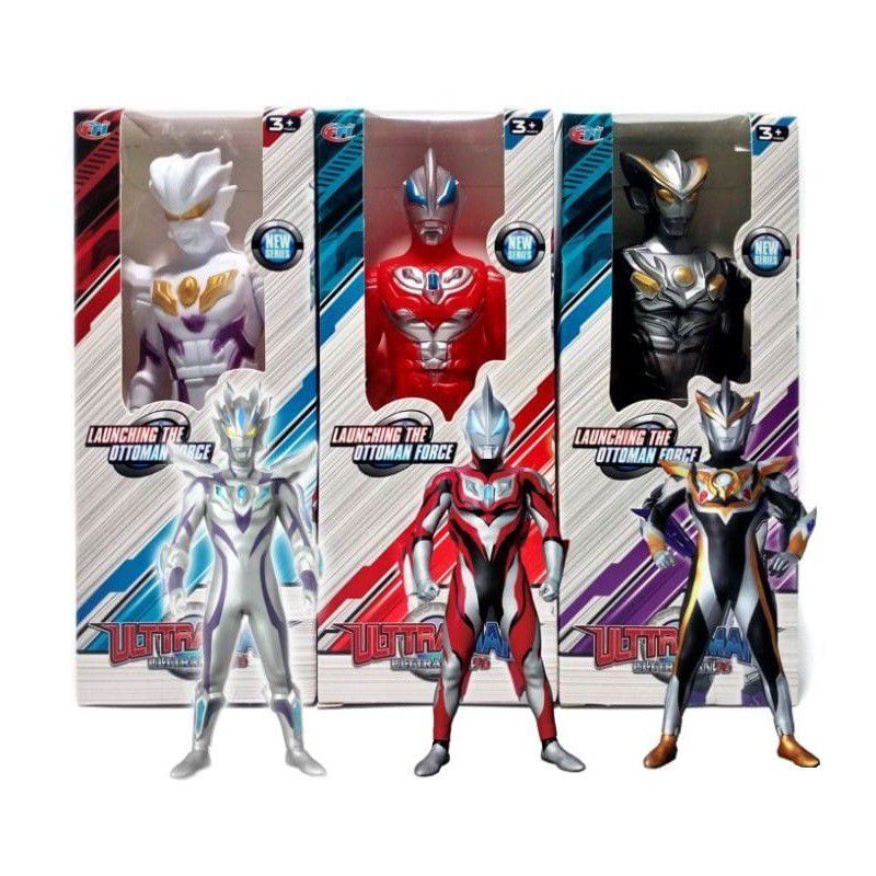 FR 1204 - Mainan Robot Ultraman 3 macam isi 1pc Harga per biji FR1204