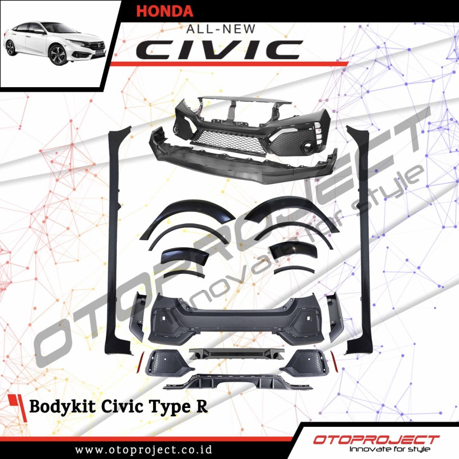 Bodykit All New Civic Turbo Type R