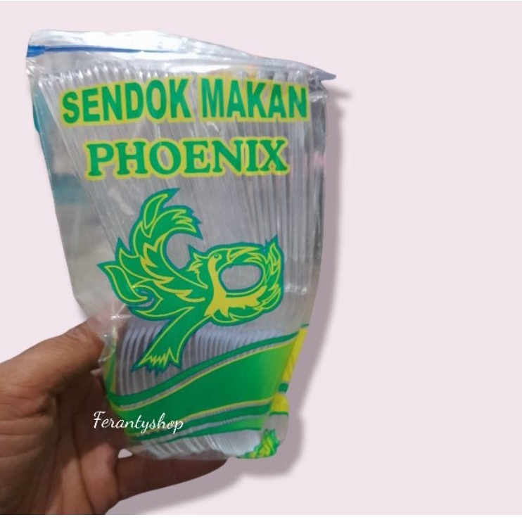 Sendok makan super cap phoenix kualitas bagus isi 25 pcs