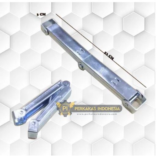 Siku Kaki Meja Lipat 23 X 3 Cm Kunci Engsel Pelipat Meja Siku Tekuk Meja Bangku Lipat Aksesoris