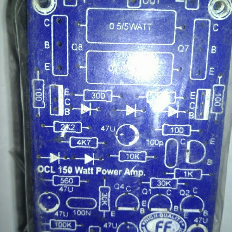 [5pcs] PCB Power 150watt
