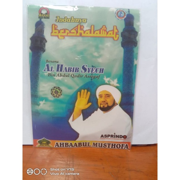 Kaset vcd original indahnya bersholawat bersma habib syeck assegaf