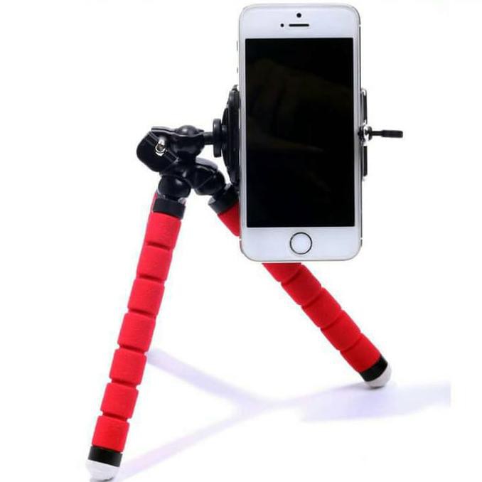 PRODUK BARU TEMPAT HANDPHONE SPIDER FLEXIBLE TRIPOD UNIK MINI , NOV@L ....