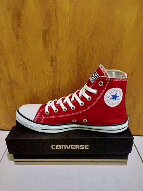 Sepatu converse allstar clasik height/boot+box