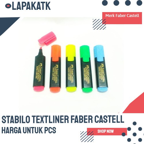 

FABER CASTELL HIGHLIGHTER TEXTLINER 48 (1 PCS) ++