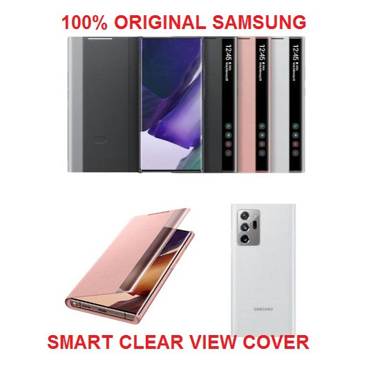 Flip cover Note 20 Ultra SAMSUNG Smart Clear View Cover Galaxy Note 20 Ultra Original100%