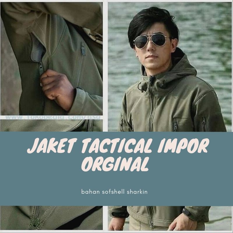Original Jaket tad tactical impor - jaket tad army import - jaket tactical waterproof impor