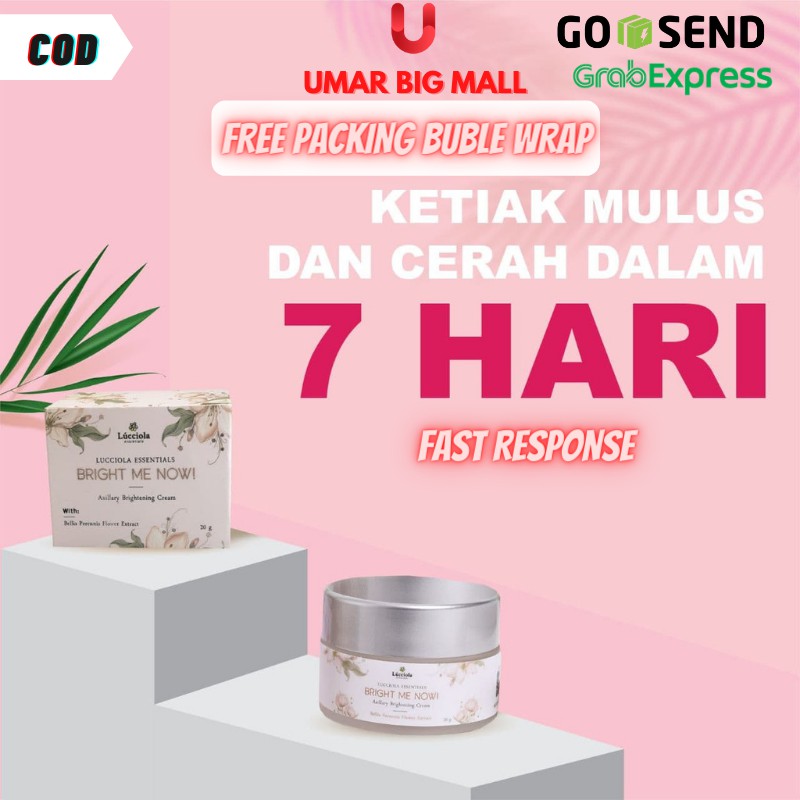 PEMUTIH SELANGKANGAN PEMUTIH KETIAK AMPUH DALAM 3 HARI PEMUTIH TUBUH ORIGINAL BPOM LUCCIOLA AXILLARY