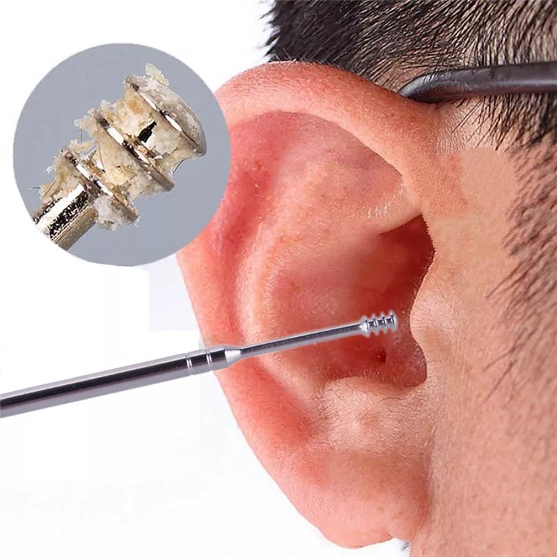 Pembersih Telinga 7 PCS Korek Kuping sendok perawatan Ear Wax Picker