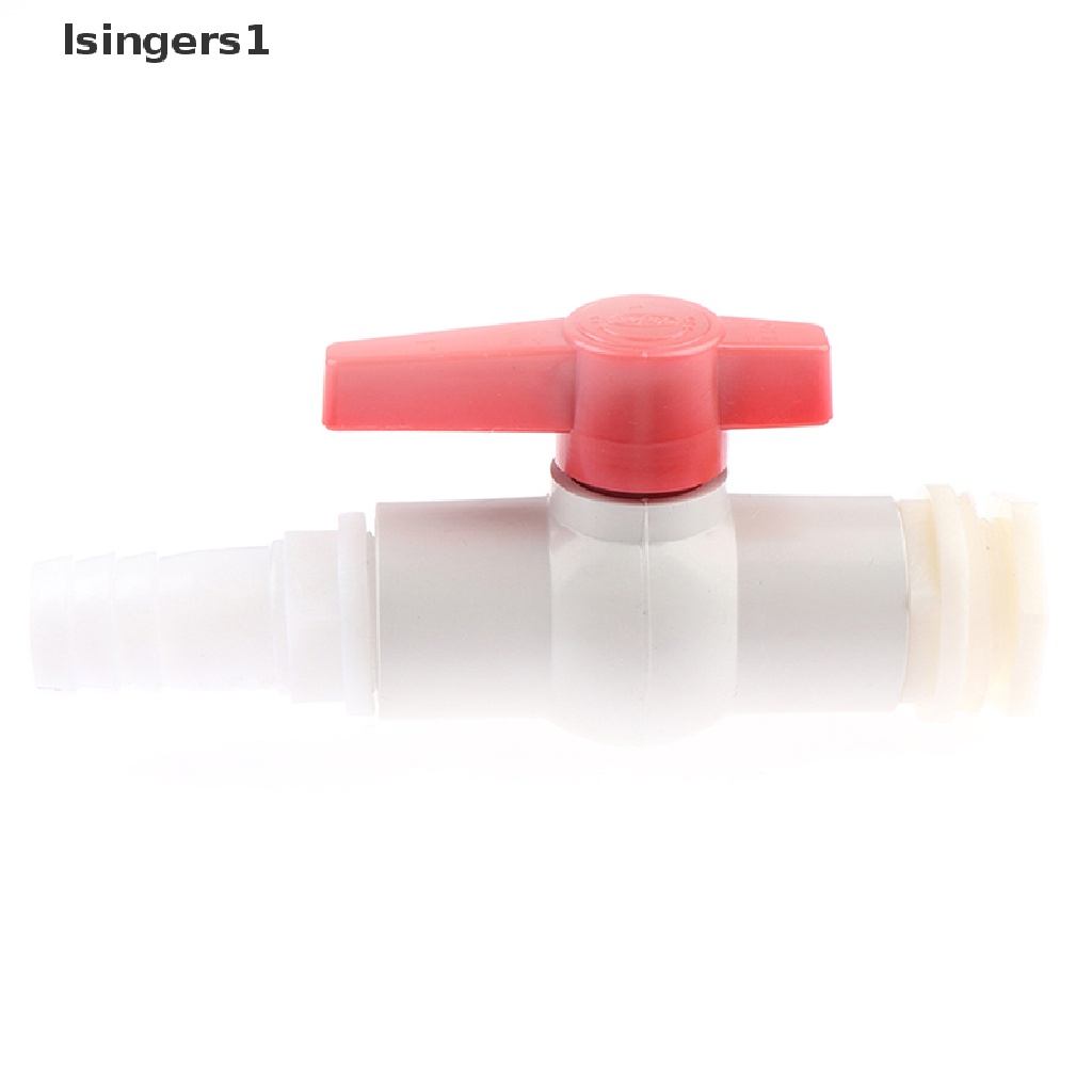 (lsingers1) Adapter Konektor Tangki Air Akuarium 1 / 2 &quot;3 / 4&quot; 1 &quot;