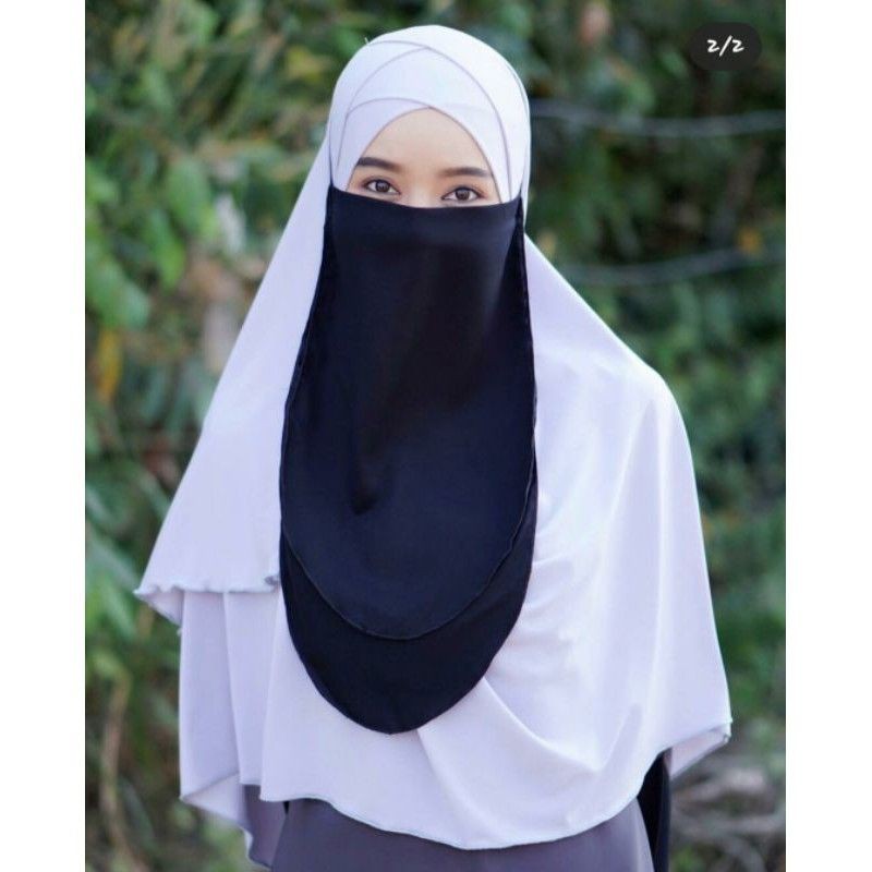 NIQAB CADAR TUTUP CADAR NIQAB TEMBORO S