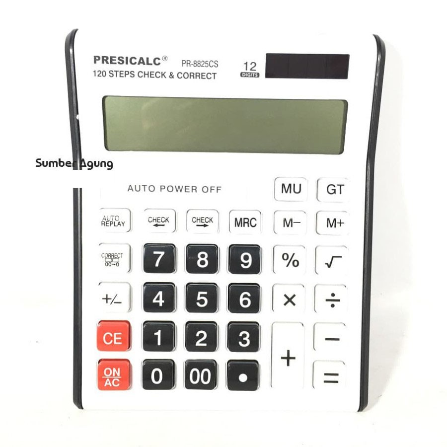 Kalkulator Besar Presicalc PR8825CS Lebar 12 digits Awet Berkualitas