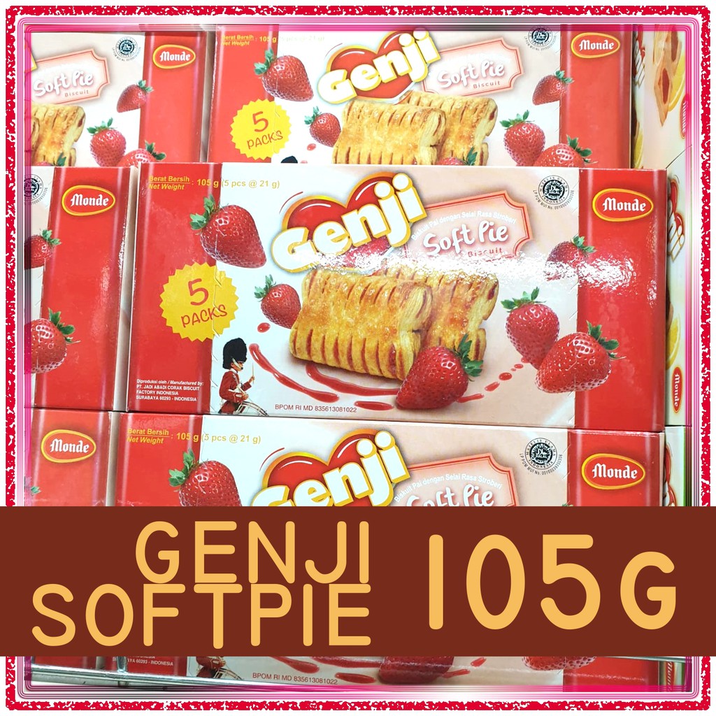 

monde GENJI monde soft pie 105 g (5x21g) MONDE isi 5 pack