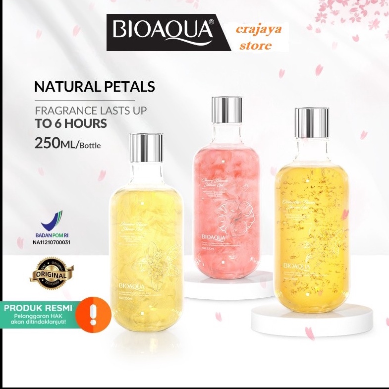 BIOAQUA Shower Gel Abstract Fresh Petals 250 ml BPOM