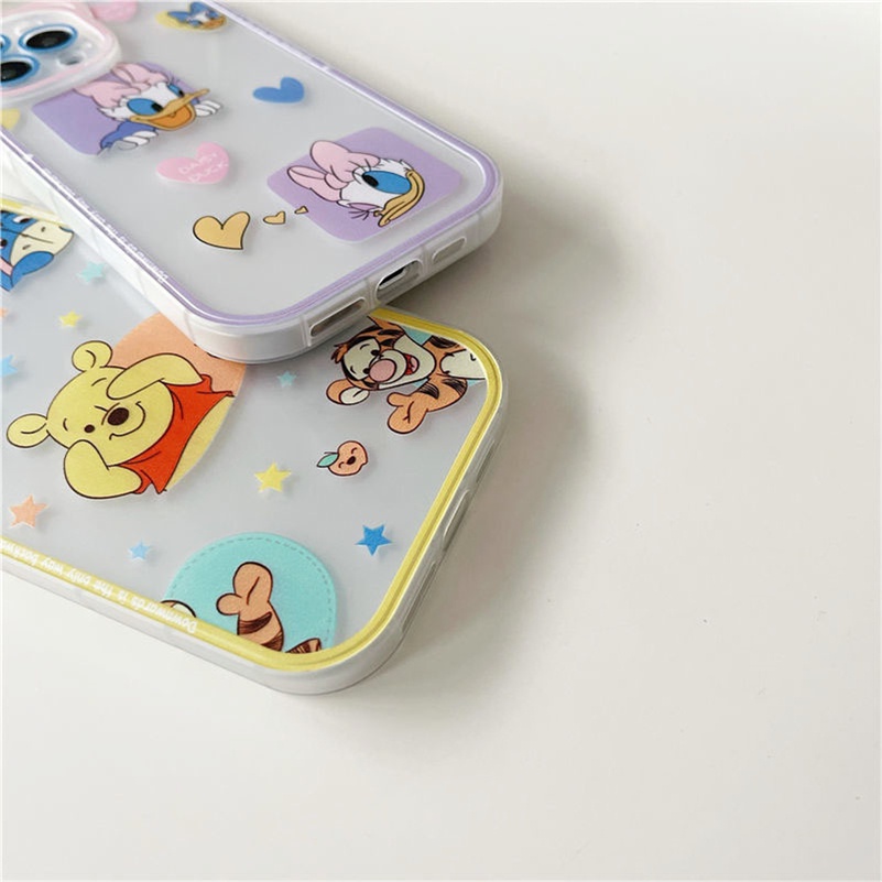 Soft Case Pelindung Kamera Bahan Silikon Tahan Banting Bentuk Bebek Untuk iPhone 14 13 12 11 Pro Max X Xr Xs Max SE 8 7 6 6s Plus