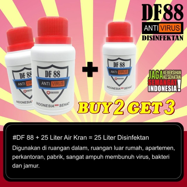 DISINFEKTAN BIANG 110ml MURAH UNTUK 25LITER AIR