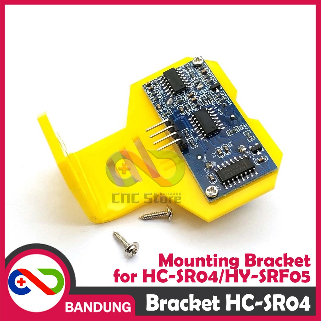 BRACKET ADAPTER HC-SR04 SR04 ULTRASONIC TRANSDUCER SENSOR MODULE YELLOW