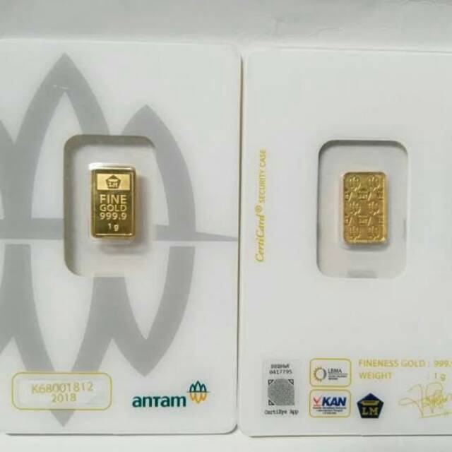Emas ANTAM 1 Gram 2020