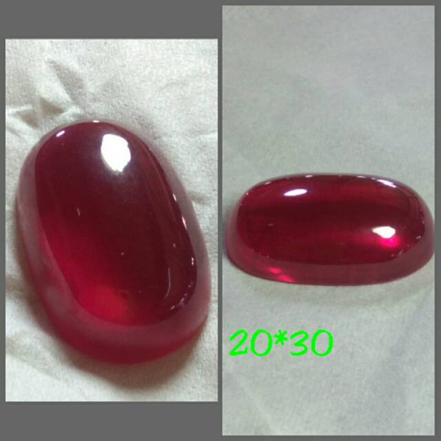 Batu cincin siam MD bangkok jumbo asli kekerasan 9 sekala mohs