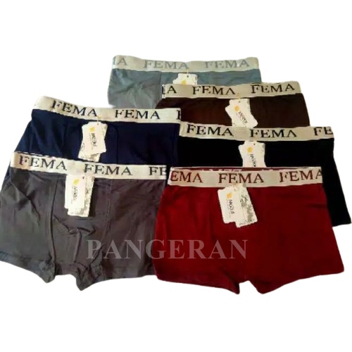 (L XL XXL) BOXER CD PRIA DEWASA MURAH / SEMPAK CELANA DALAM PRIA DEWASA IMPORT FEMA 7728