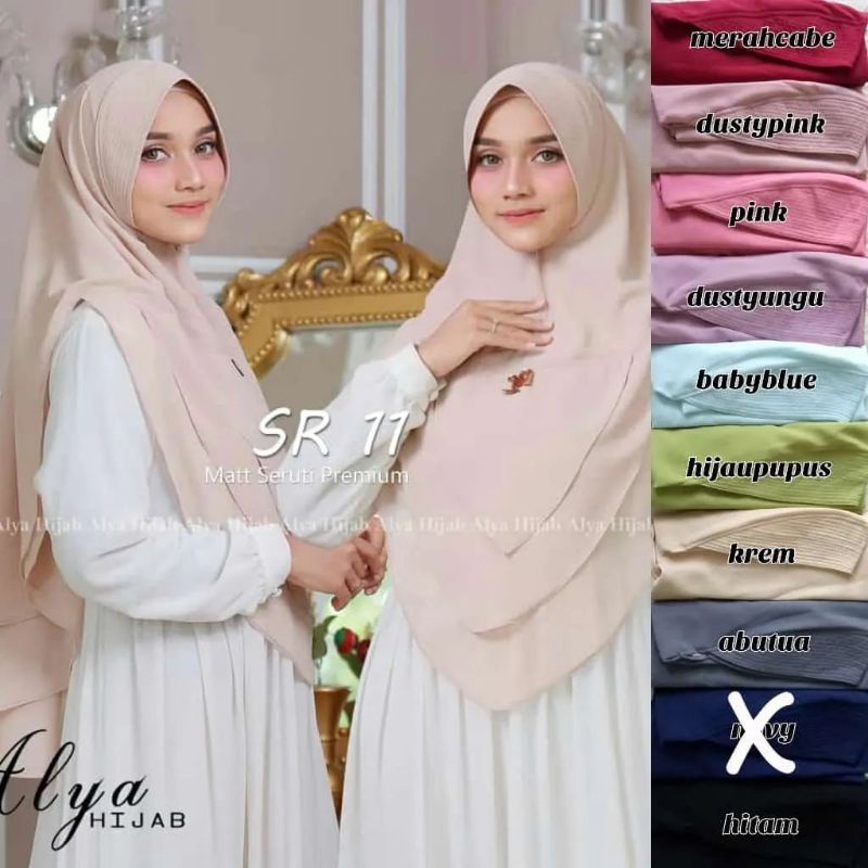 Hijab Khimar Alya SR