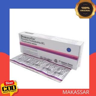 DEMACOLIN OBAT PILEK PER STRIP