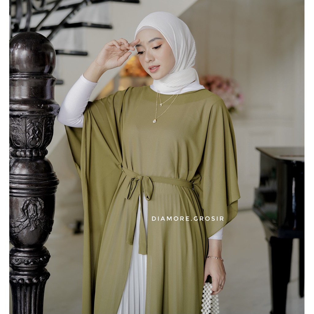 SALE !!! CHICI MAXI DRESS OUTER FREE HIJAB