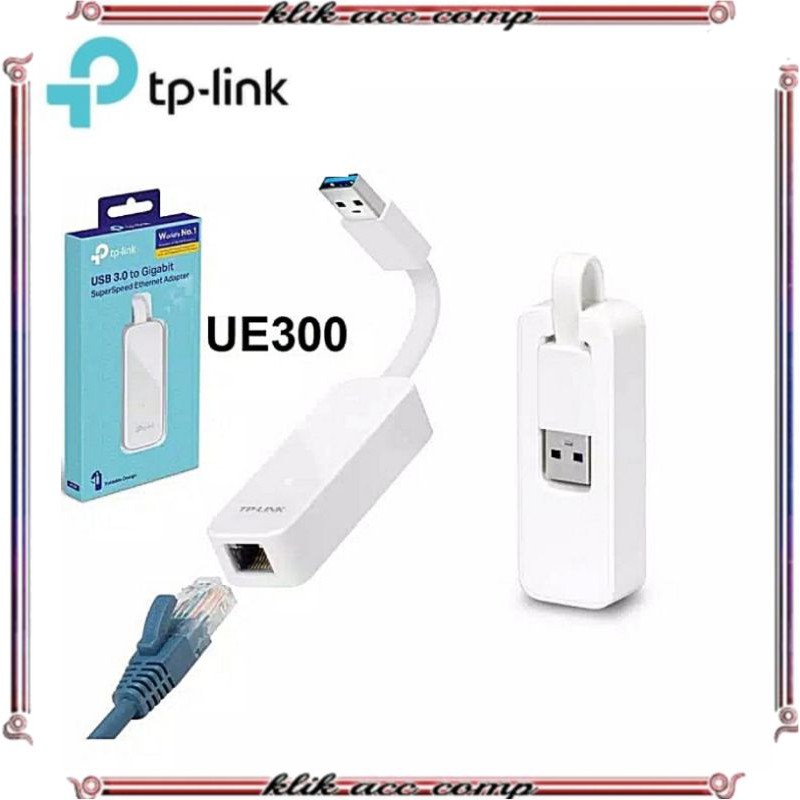 TP Link UE300 TP-Link USB 3.0 to Gigabit Ethernet Network Adapter TPLink Usb To Lan