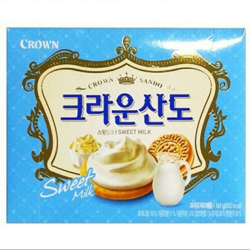 

Crown Sando Sweet Milk 161 gram