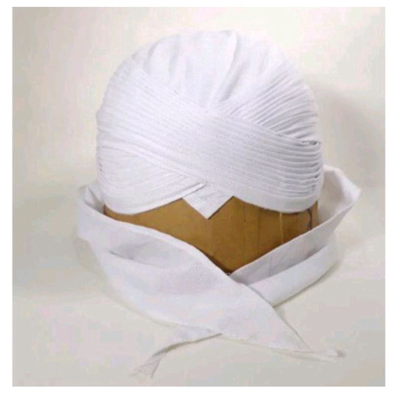 BLANGKON JOGJA LIPAT SLIWIR PUTIH POLOS