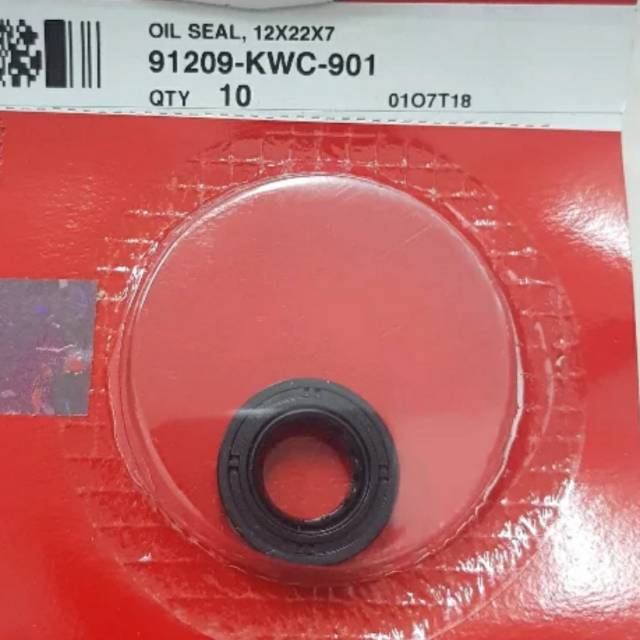Oil Seal 12X22X7 Sil Oli Presneling CS1 Sonic CB CBR 150 R Supra GTR Ori AHM 91209KWC901
