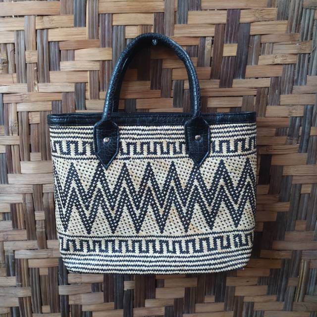 Jual Tas Rotan Kalimantan Handmade A7 Shopee Indonesia 