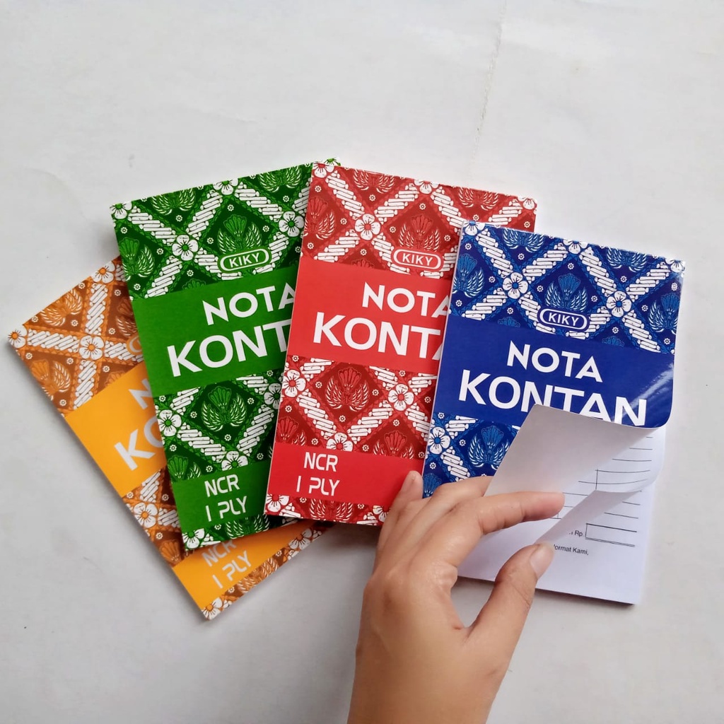 

NOTA KECIL I NOTA KONTAN KIKY 1 PLAY 1 PAK ISI 10 BUKU