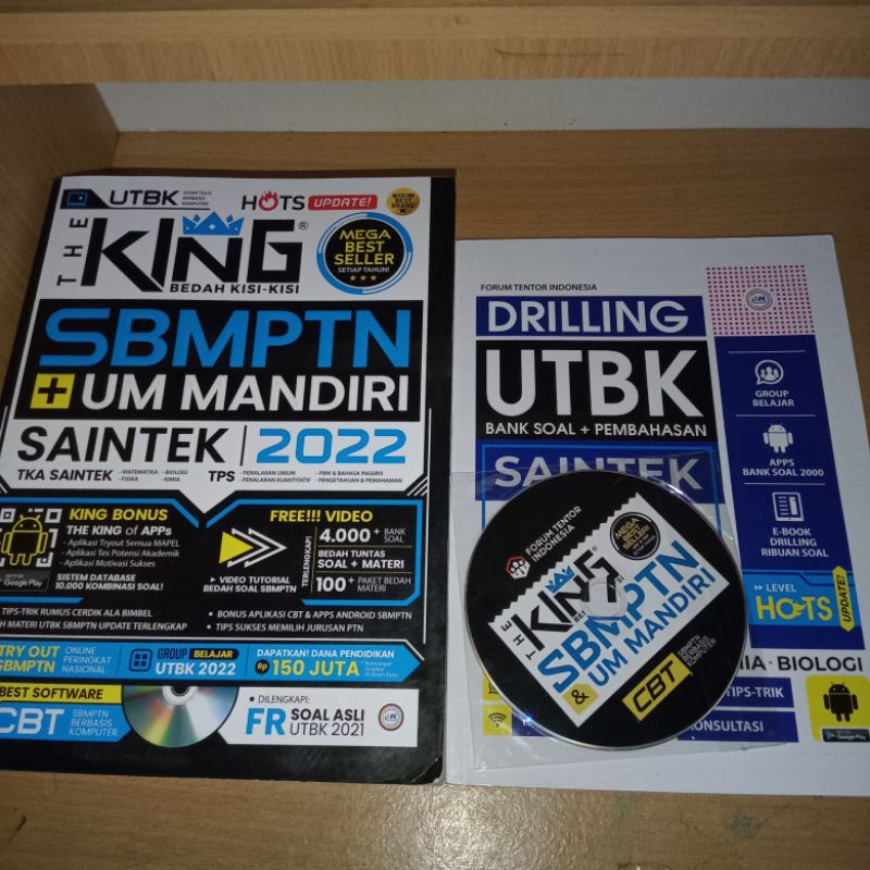 

Wts Buku The King SAINTEK 2022 + bonus Drilling